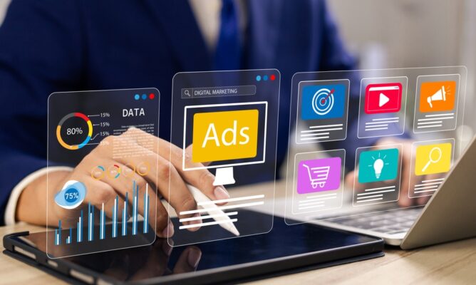 Digital,Marketing,And,Social,Media,Ads,,Strategies,For,Online,Promotion,